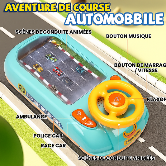 jeu de course électronique pour enfant