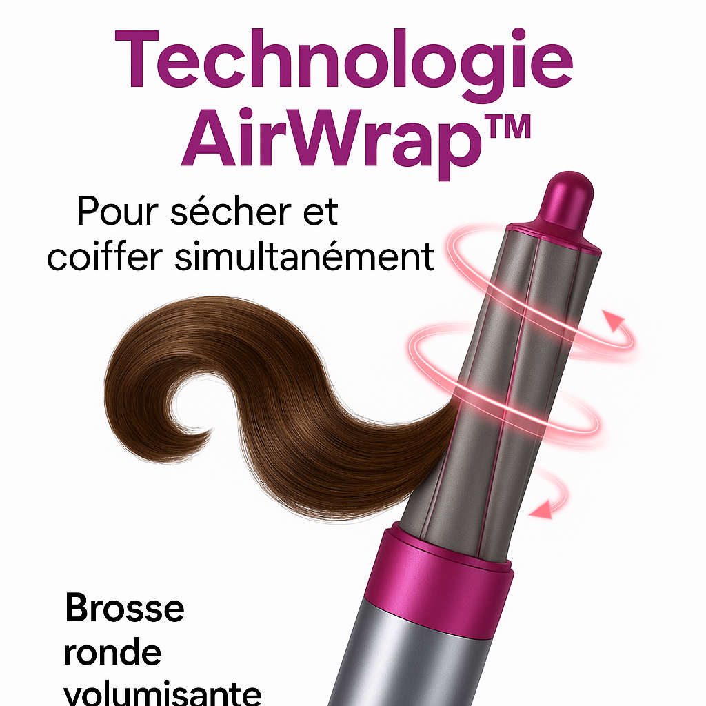 Sécheur coiffeur 5 en 1