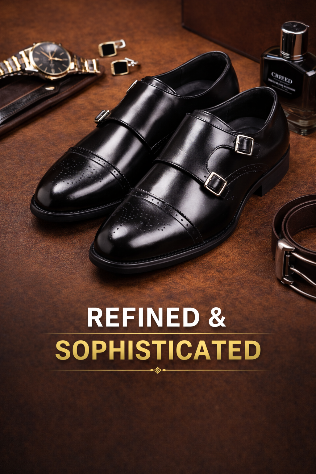 Chaussures double boucles