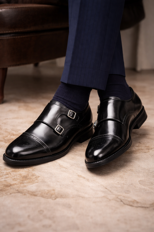 Chaussures double boucles