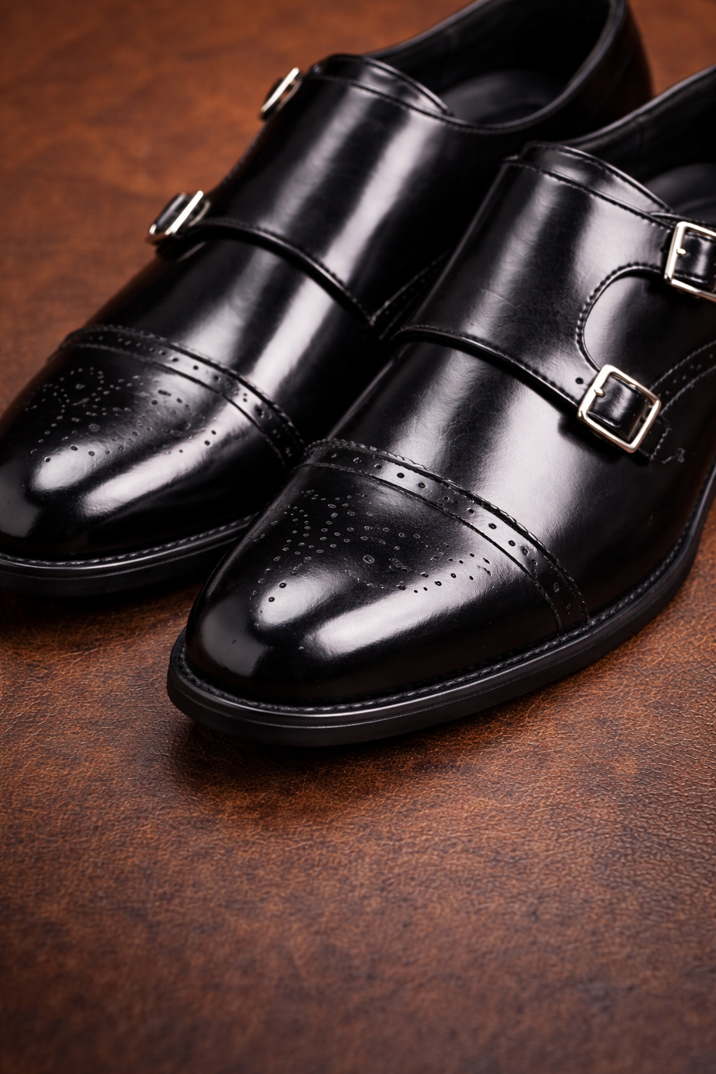 Chaussures double boucles