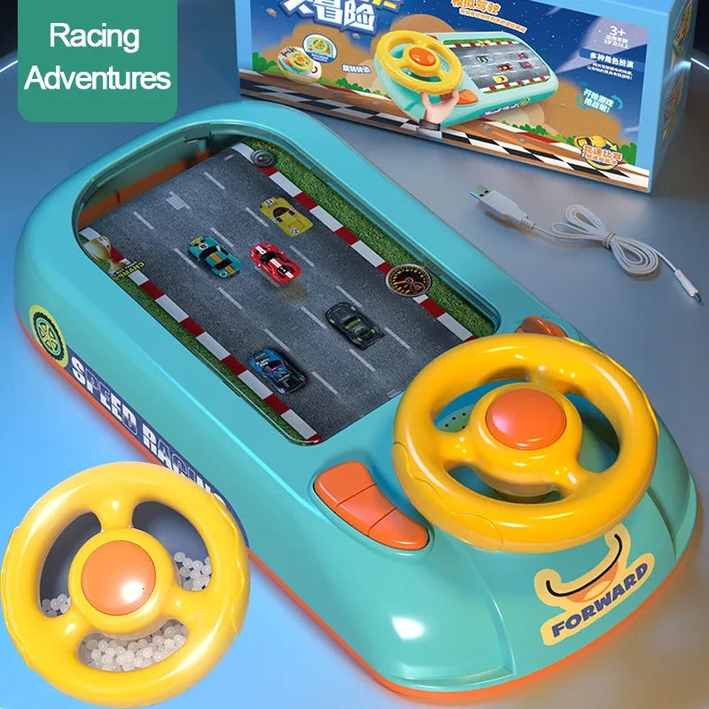 jeu de course électronique pour enfant